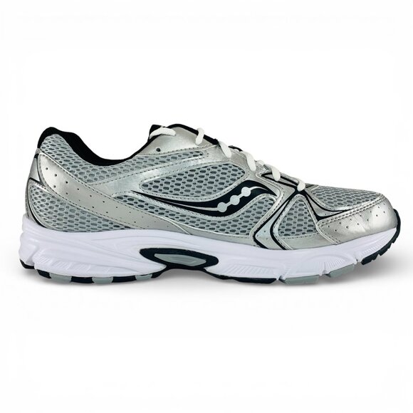 Saucony Ride Millennium Silver Black Sneakers Men\'s Shoes S70812-70 main image 5